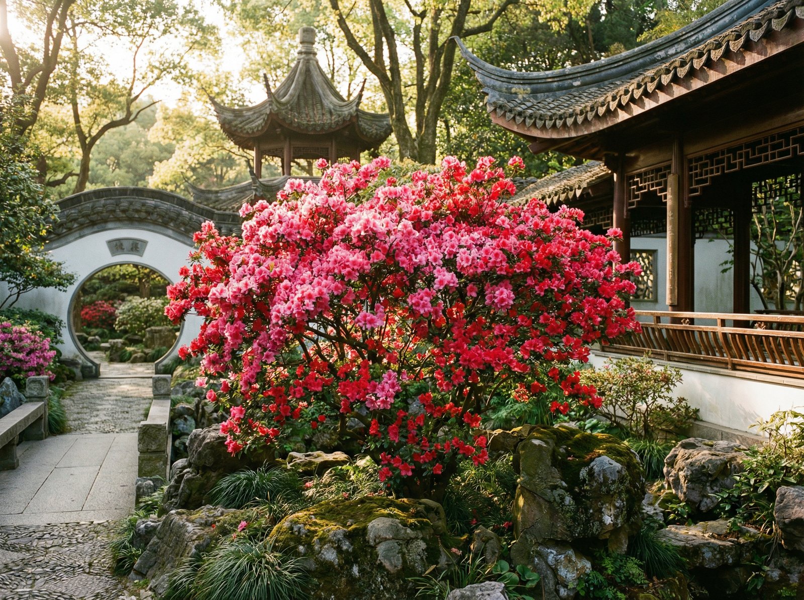 大象传媒杜鹃花植物视频